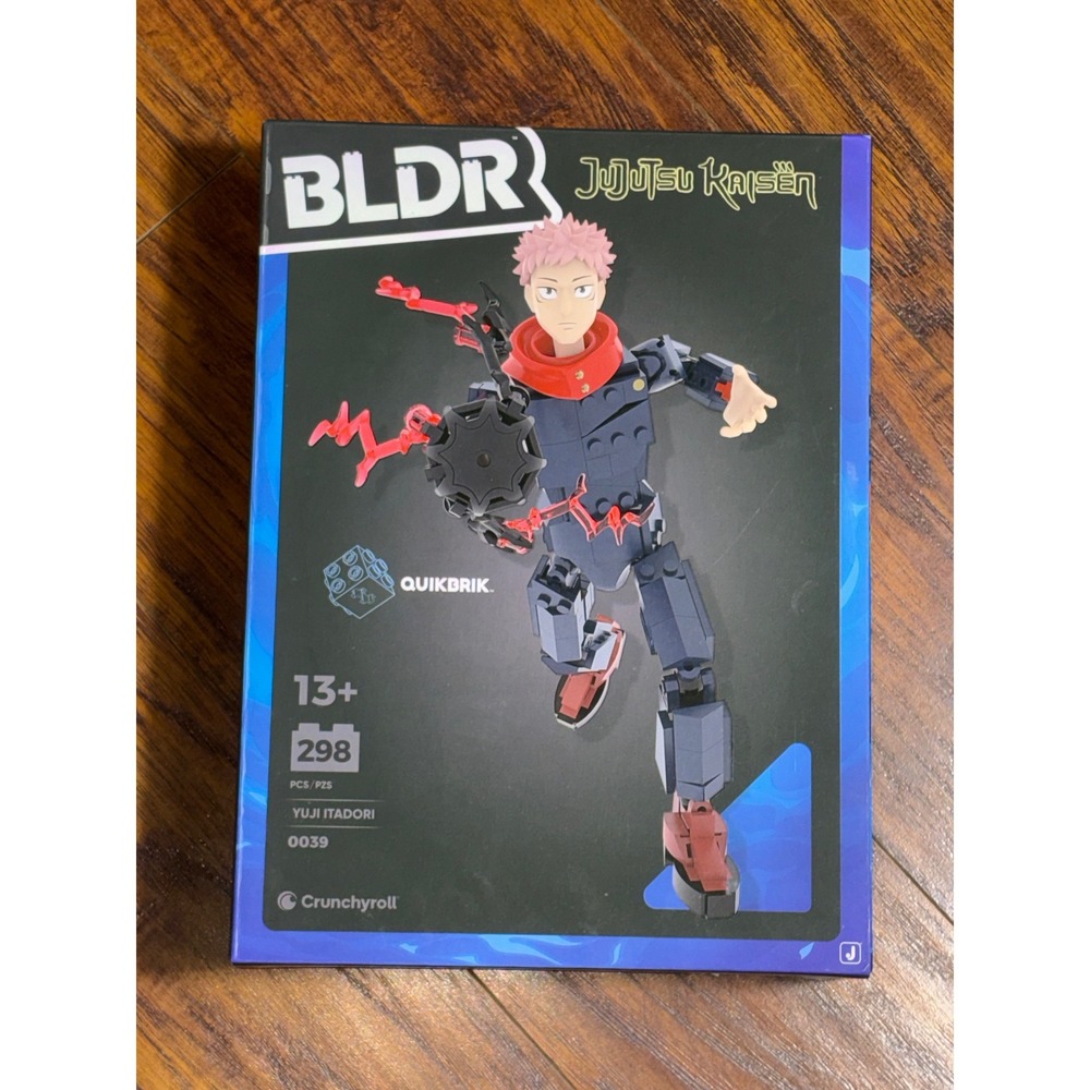 BLDR Jujutsu Kaisen Yuji Itadori Quikbrik 298 Pcs Building Set Figure 0039 NEW